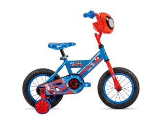Marvel Spidey and Friends Kids Bike, 12-Inch, Blue