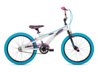Jazzmin Girls' Bike, 20-Inch, White