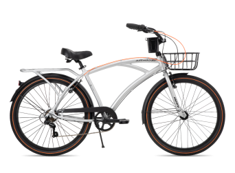 26-inch men's Airway cruiser bike in Silver Flake