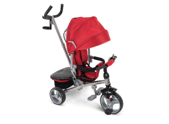 Malmo Luxe 4-in-1 Canopy Tricycle  with Push Handle for Kids