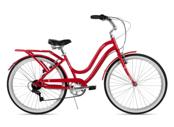 Madeira Comfort Bike, 24-Inch, Red