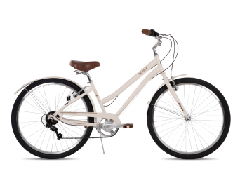 Sienna Comfort Bike, 27.5-Inch, Cream