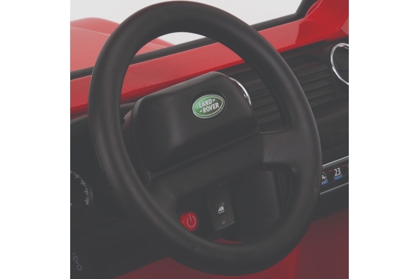 Land Rover Defender Battery Ride-On, Red, 12V