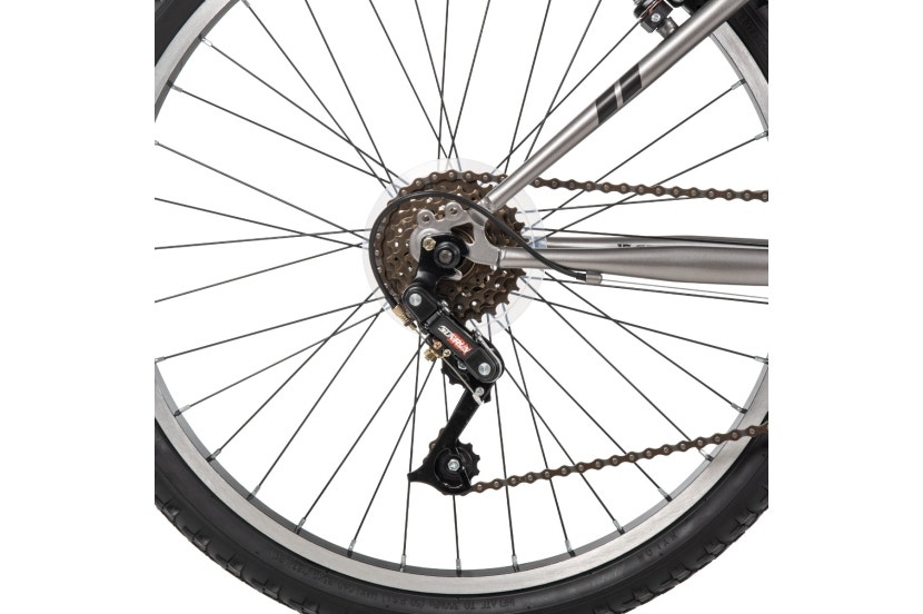 Granite Mountain Bike, 24-Inch, Grey