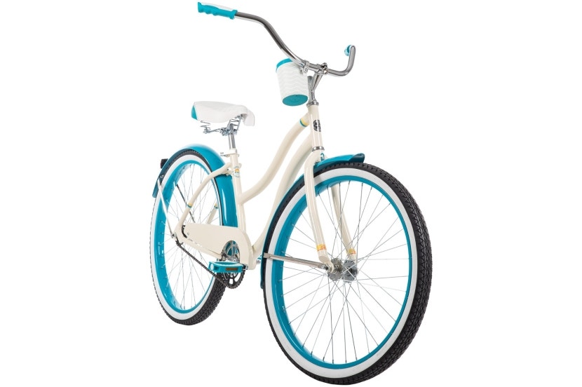 Good Vibrations Beach Cruiser, 26-inch, White