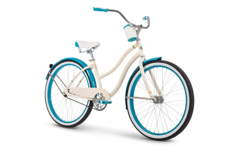 Good Vibrations Beach Cruiser, 26-inch, White