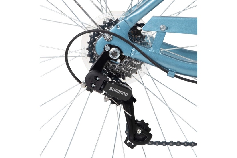 SHIMANO rear derailleur on the 27.5" Casoria comfort bike