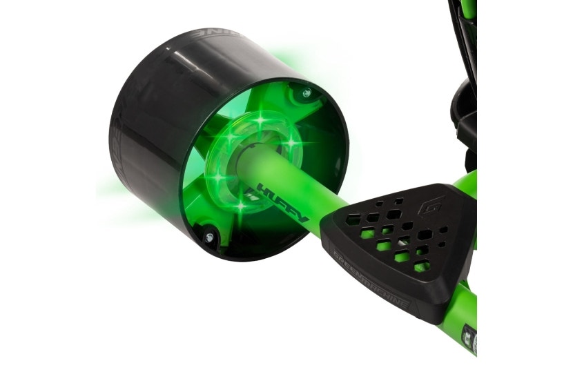 2-piece rear wheels with LED lights