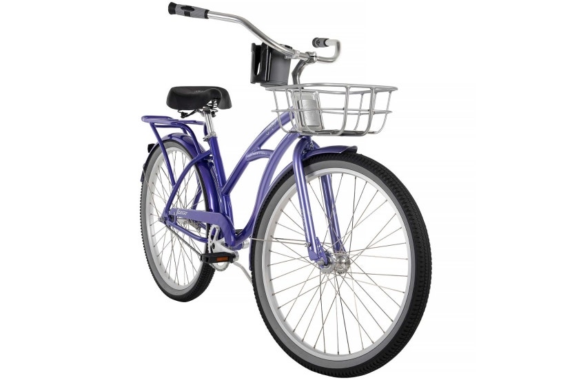 Aluminum 26-inch women's Sanford cruiser bike in Lilac Fade
