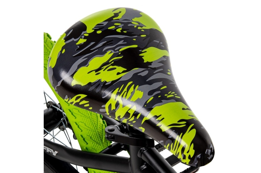Kinetic Boys' Bike, 16-Inch, Black/Green