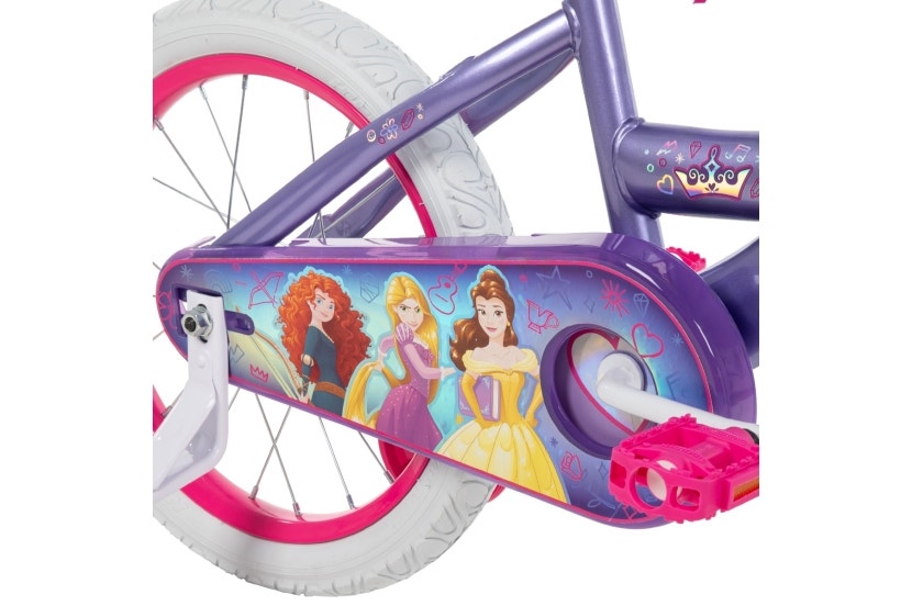Princess Girls' Bike, 16-Inch, Purple