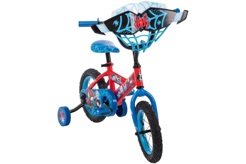 Marvel Spidey and Friends Kids Bike, 12-Inch, Red