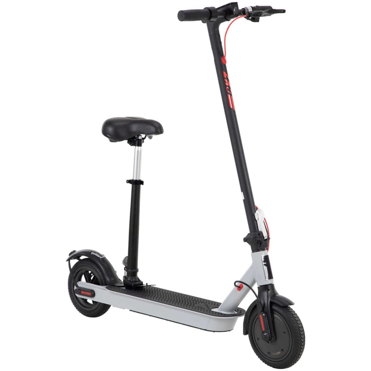 ZX5 Electric Folding Scooter with Seat for Adults, Gray, 36V