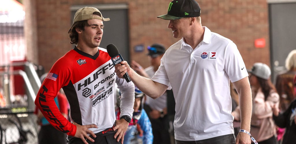Ethan in an interview after the big win