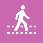 Slow down and yield to pedestrians